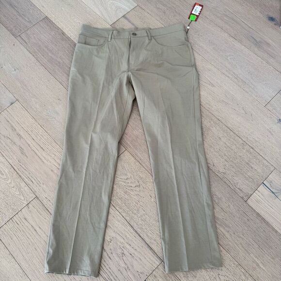 ben hogan 4 way stretch khaki heather pants size 38x32 - Picture 3 of 6